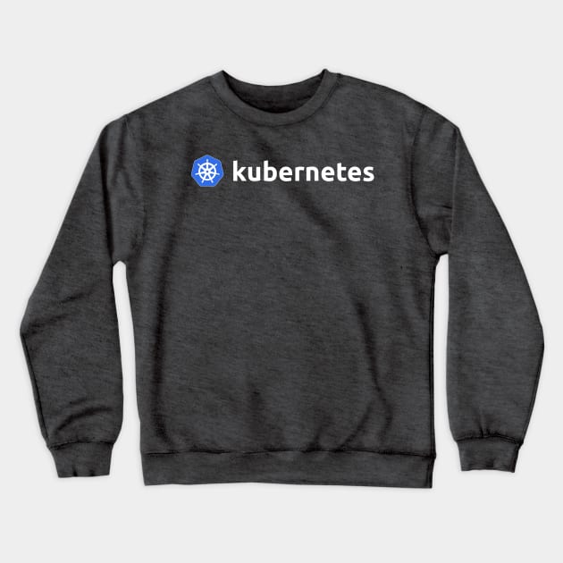 Kubernetes Logo Crewneck Sweatshirt by hipstuff